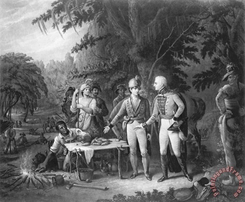 Francis Marion (1732 -1795) painting - Others Francis Marion (1732 -1795) Art Print