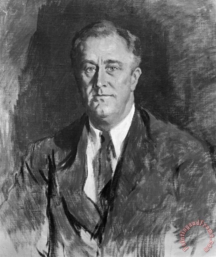 Others Franklin Delano Roosevelt Art Painting
