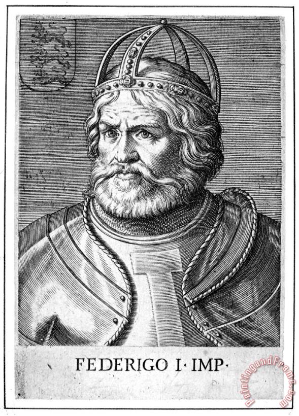 Others Frederick I (1123 -1190) Art Print