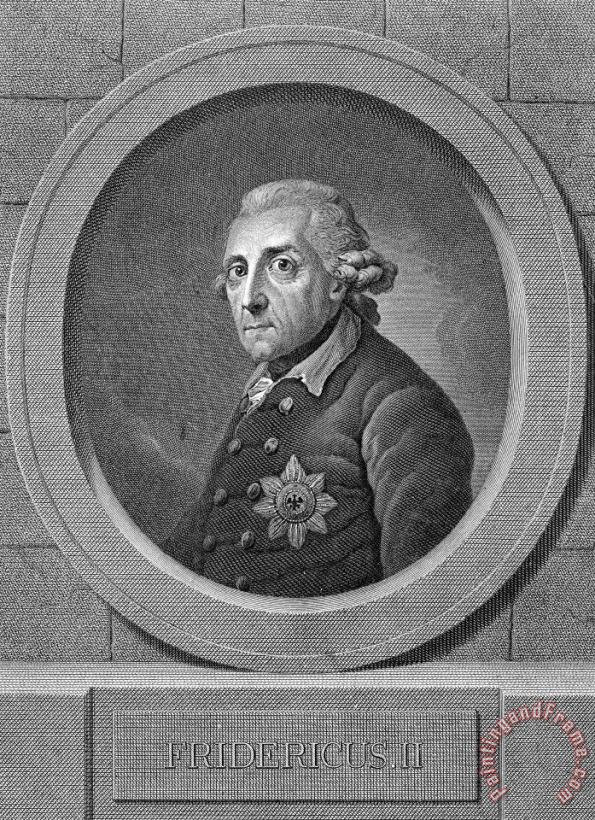 Frederick II (1712-1786) painting - Others Frederick II (1712-1786) Art Print