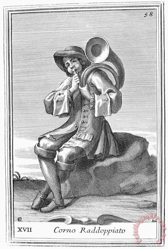 Others French Horn, 1723 Art Print