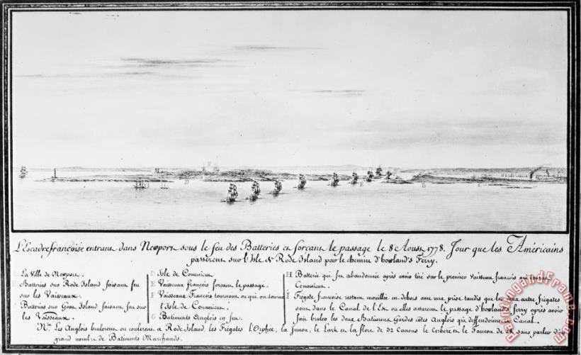 Others French Squadron, 1778 Art Print
