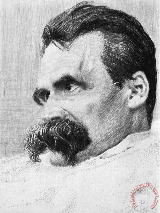 Others Friedrich Nietzsche Art Print