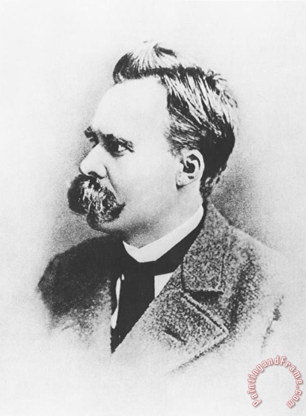 Friedrich Wilhelm Nietzsche In 1883 painting - Others Friedrich Wilhelm Nietzsche In 1883 Art Print