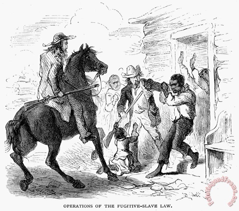 Fugitive Slave Act, 1850 painting - Others Fugitive Slave Act, 1850 Art Print