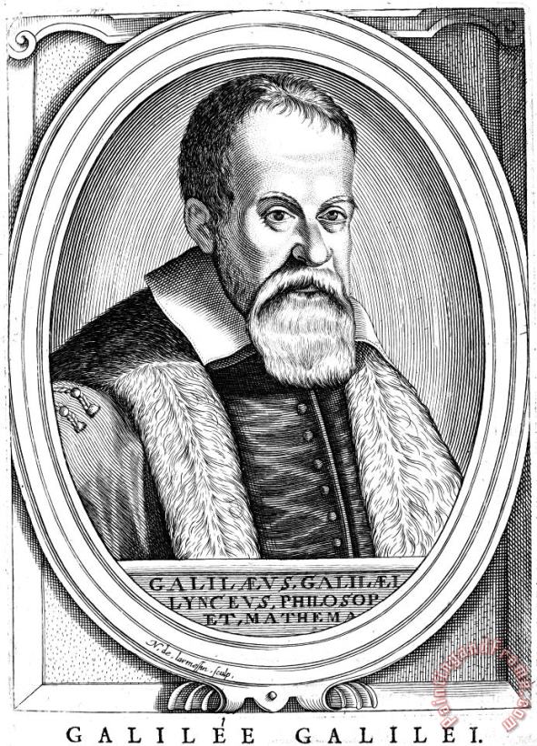 Others Galileo Galilei (1564-1642) Art Painting