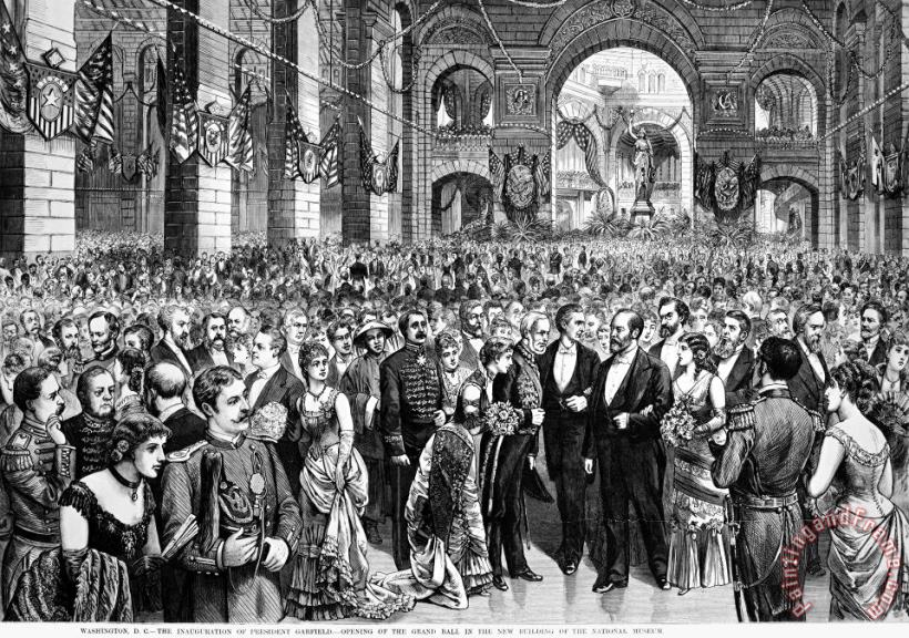 Others Garfield Inauguration, 1881 Art Print