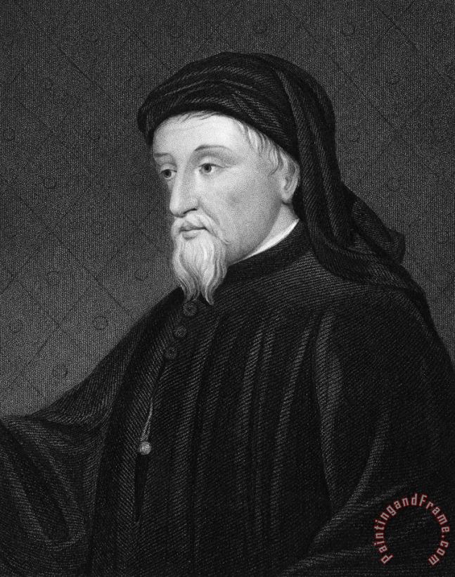 Geoffrey Chaucer painting - Others Geoffrey Chaucer Art Print