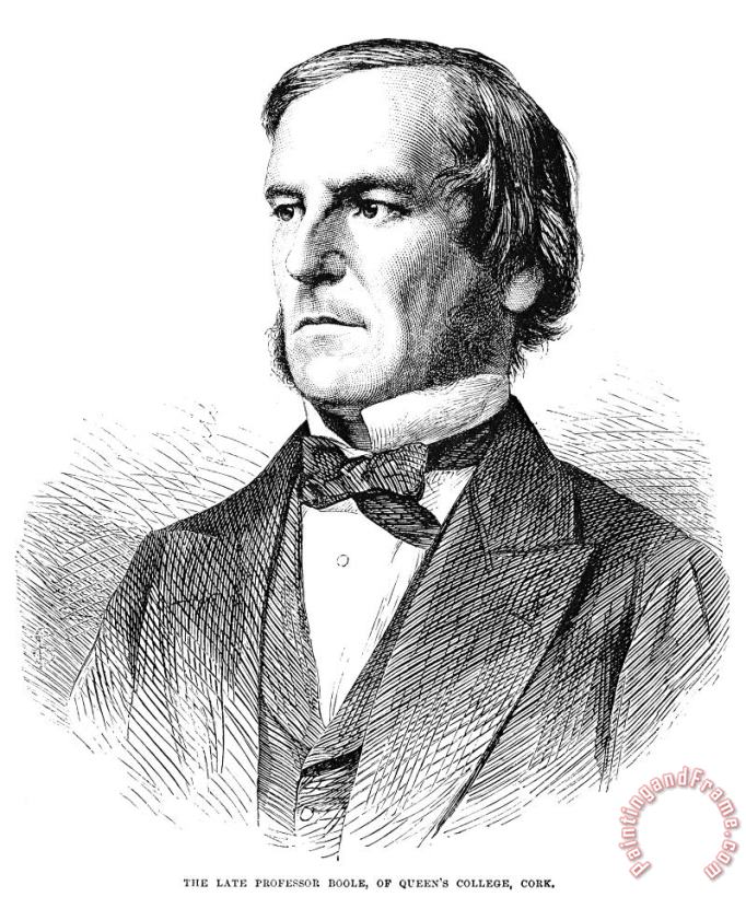 George Boole (1815-1864) painting - Others George Boole (1815-1864) Art Print