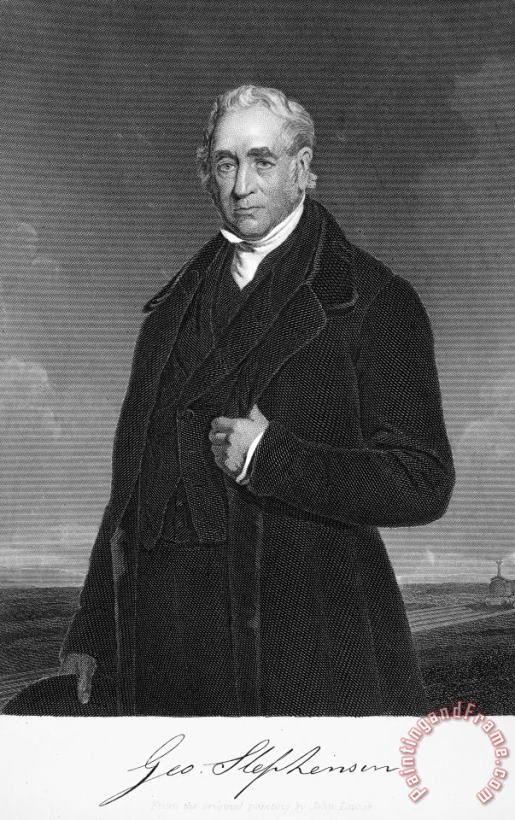 George Stephenson painting - Others George Stephenson Art Print