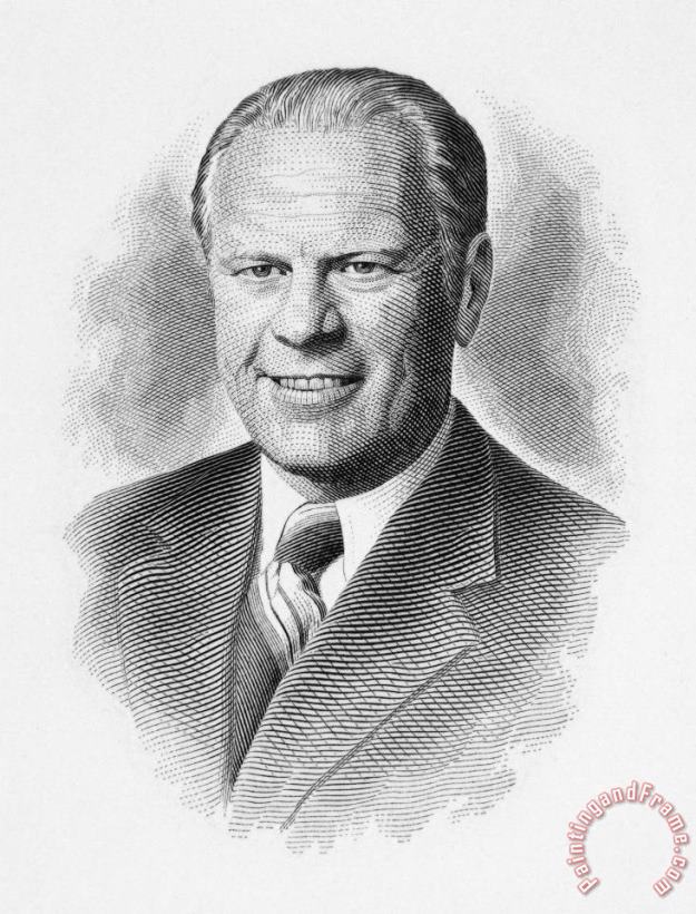Gerald Ford (1913-2006) painting - Others Gerald Ford (1913-2006) Art Print