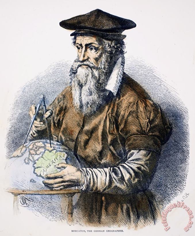 Others Gerhardus Mercator Art Print