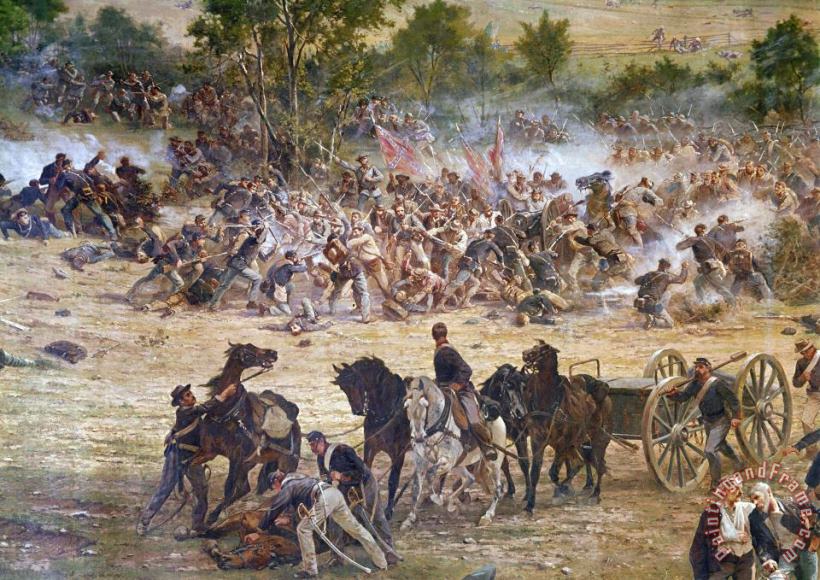 Others Gettysburg, 1863 Art Painting