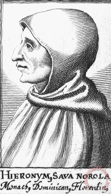 Girolamo Savonarola painting - Others Girolamo Savonarola Art Print