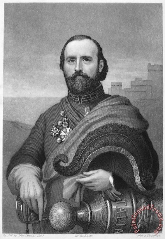Giuseppe Garibaldi painting - Others Giuseppe Garibaldi Art Print