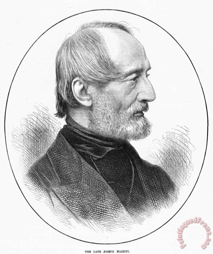 Others Giuseppe Mazzini (1805-1872) Art Print