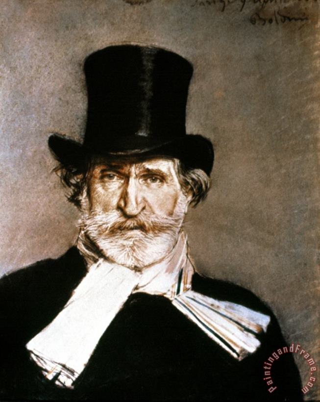 Giuseppe Verdi (1813-1901) painting - Others Giuseppe Verdi (1813-1901) Art Print