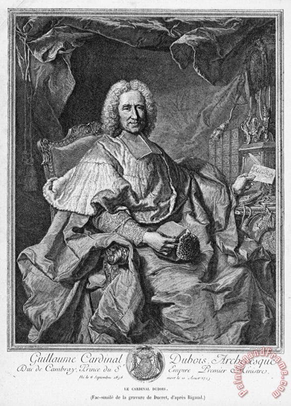 Guillaume Dubois (1656-1723) painting - Others Guillaume Dubois (1656-1723) Art Print