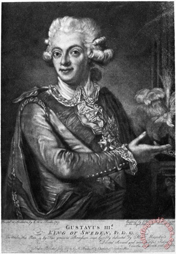 Others Gustavus IIi (1746-1792) Art Painting
