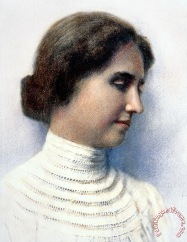 Others Helen Keller (1880-1968) Art Painting