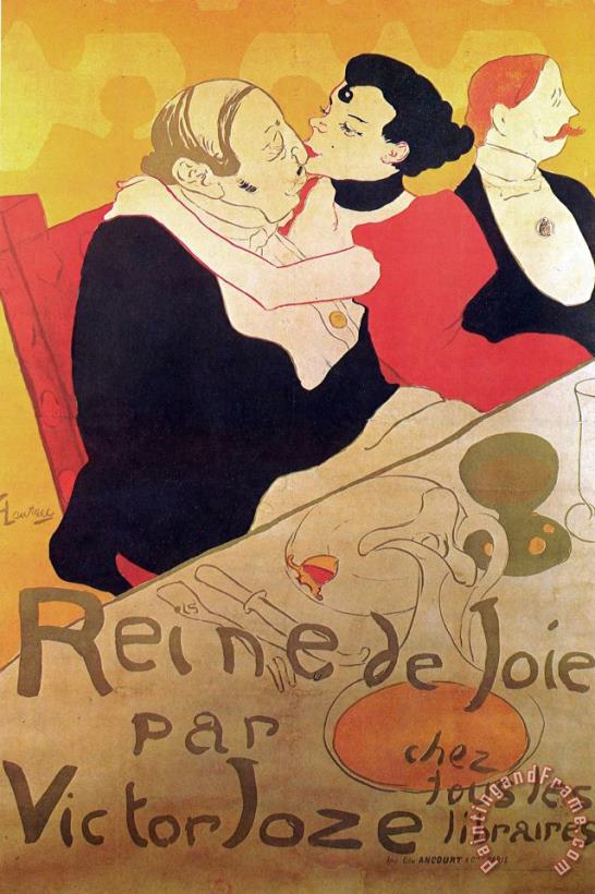 Henri De Toulouse Lautrec 1864 1901 French Painter Reine De Joie 1892 painting - Others Henri De Toulouse Lautrec 1864 1901 French Painter Reine De Joie 1892 Art Print