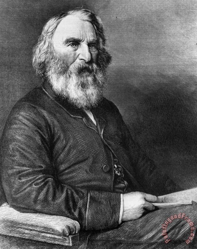 Others Henry Wadsworth Longfellow Art Painting