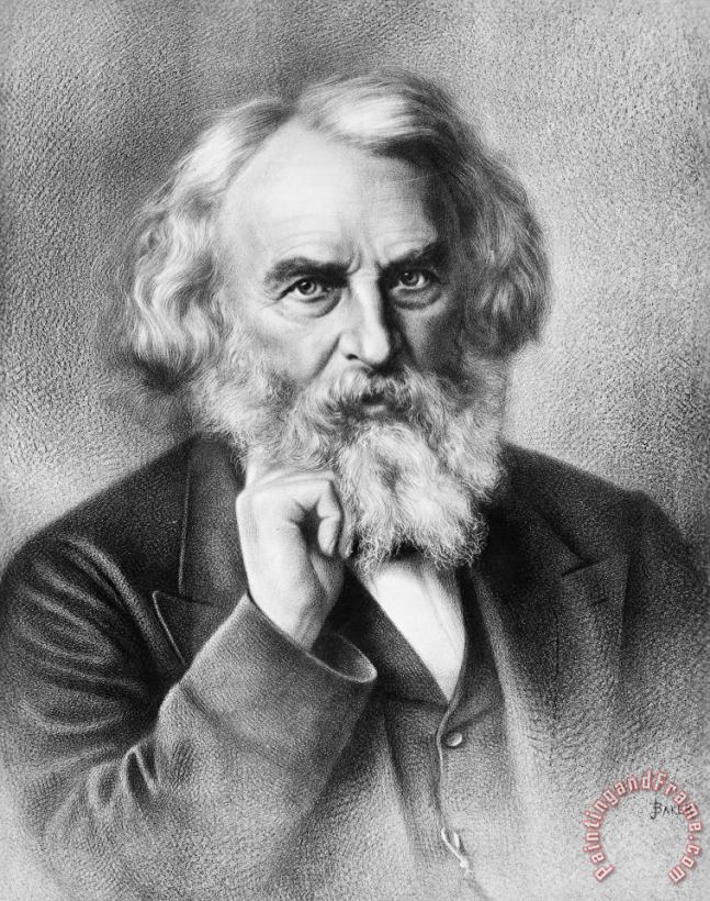 Others Henry Wadsworth Longfellow Art Painting