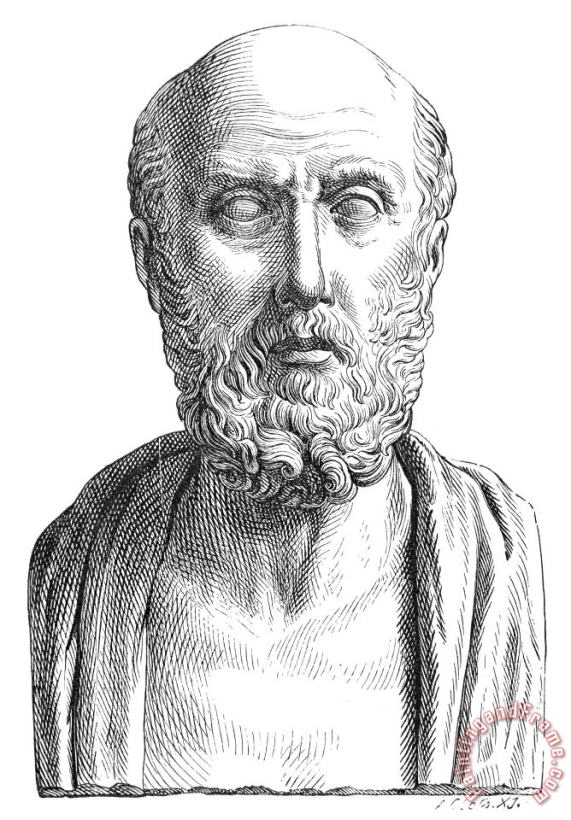 Others Hippocrates (460-377 Bc) Art Painting