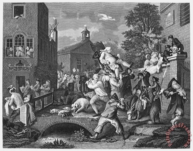 Others Hogarth: Election Art Painting