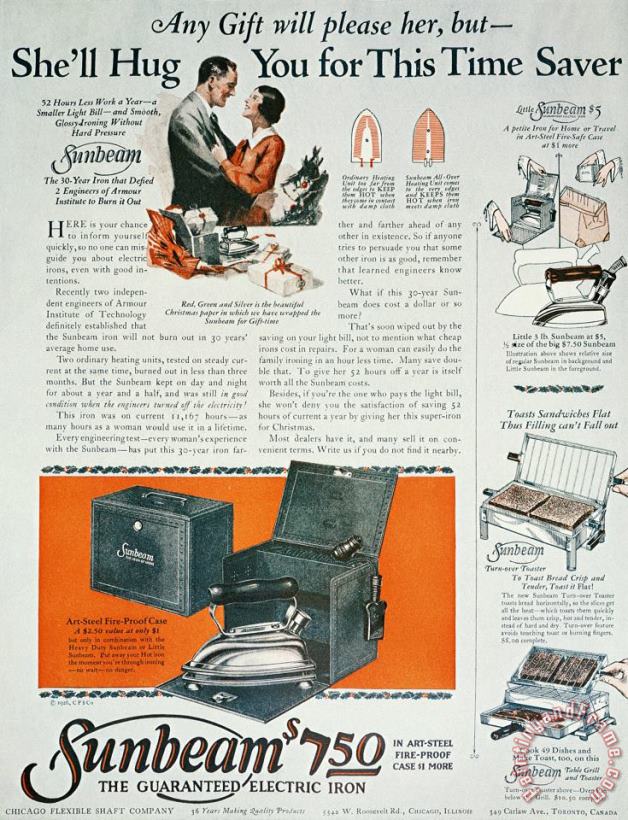 Others Home Appliance Ad, 1926 Art Painting