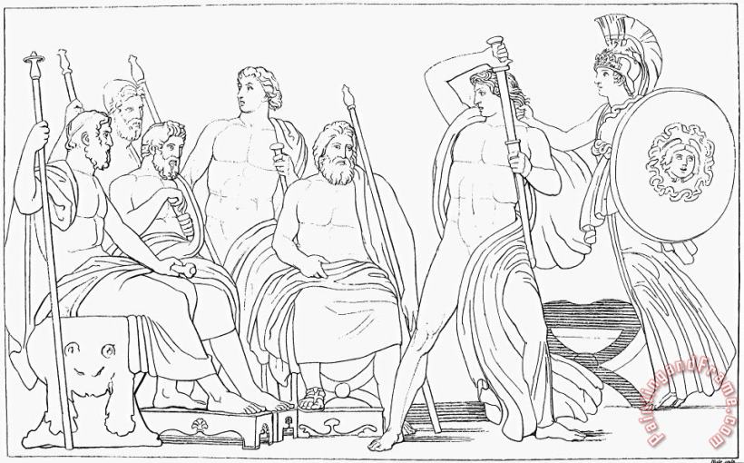 Homer: The Iliad painting - Others Homer: The Iliad Art Print
