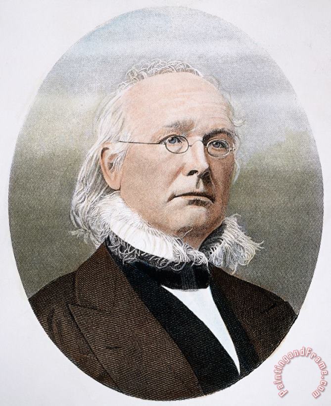 Horace Greeley (1811-1872) painting - Others Horace Greeley (1811-1872) Art Print