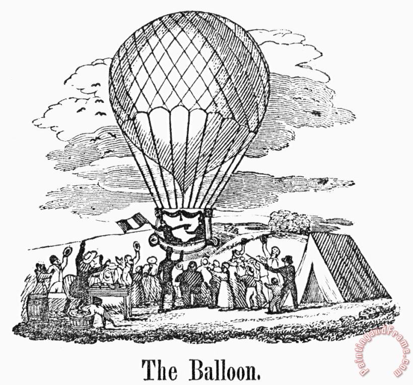 Others Hot Air Balloon Art Print