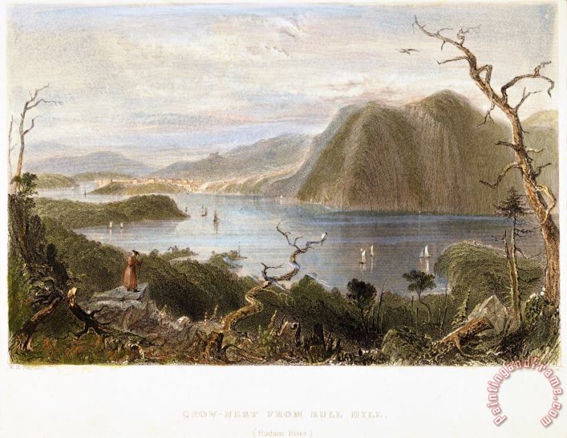 Others Hudson River View, 1838 Art Print