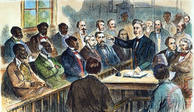 Others Integrated Jury, 1867 Art Painting