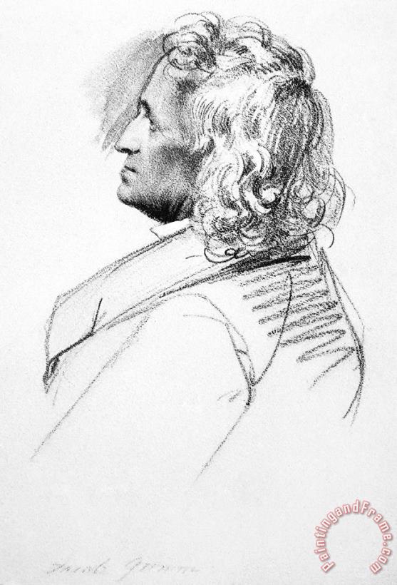 Jacob Grimm (1785-1863) painting - Others Jacob Grimm (1785-1863) Art Print