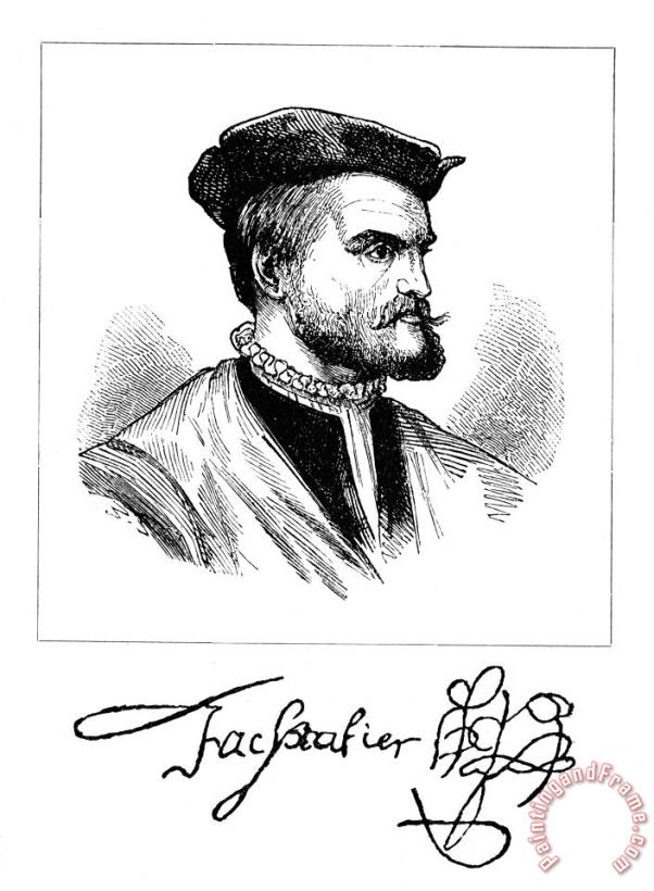 Jacques Cartier (1491-1557) painting - Others Jacques Cartier (1491-1557) Art Print