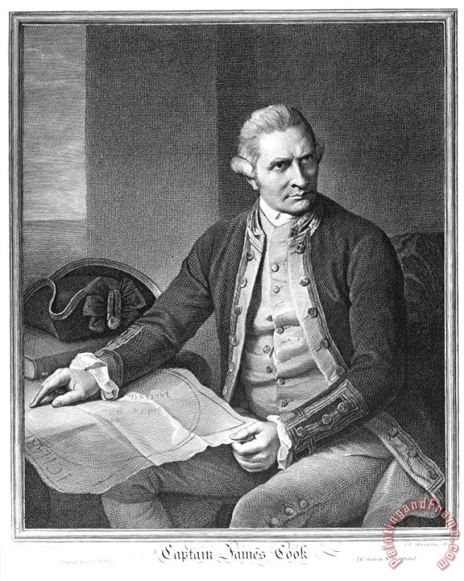 James Cook (1728-1779) painting - Others James Cook (1728-1779) Art Print