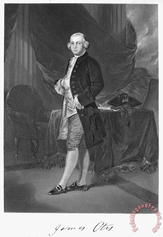James Otis (1725-1783) painting - Others James Otis (1725-1783) Art Print