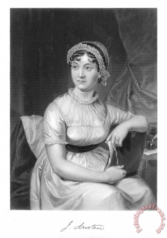 Jane Austen (1775-1817) painting - Others Jane Austen (1775-1817) Art Print