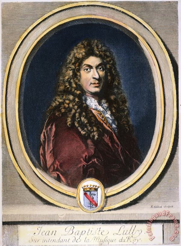 Others Jean Baptiste Lully Art Painting