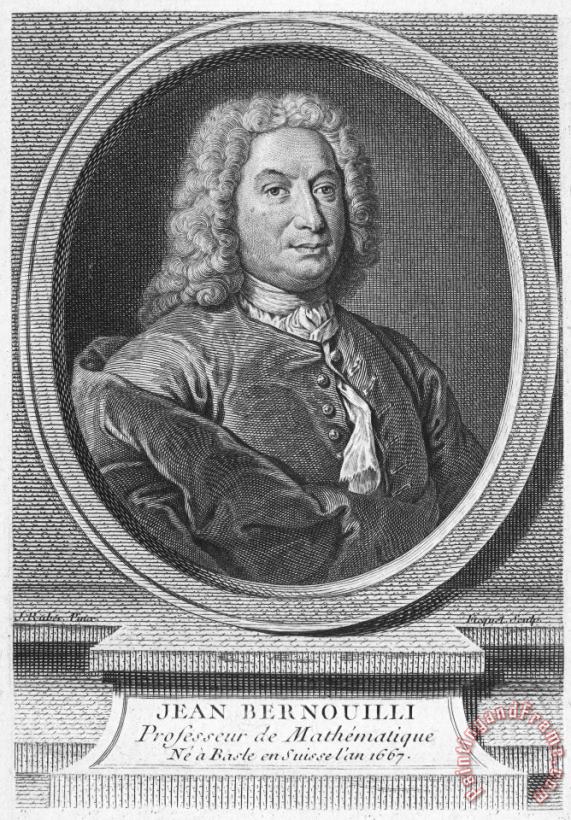 Others Jean Bernoulli (1667-1748) Art Print