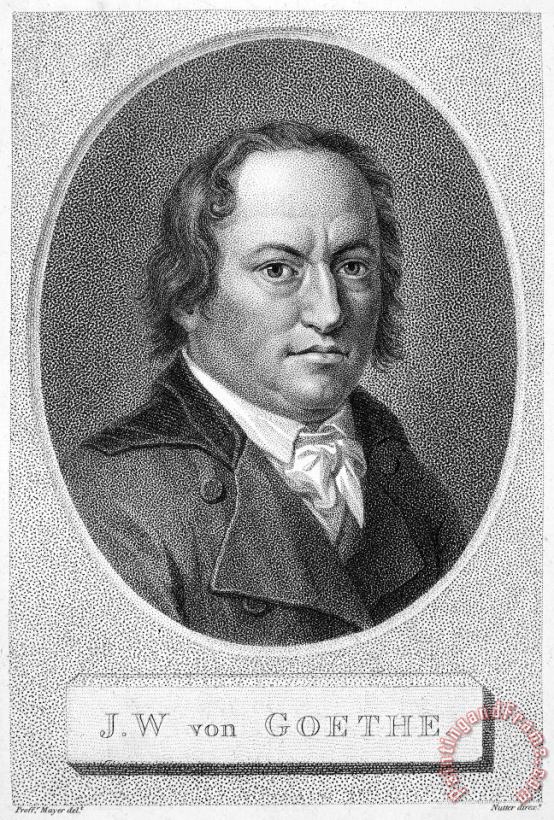 Others Johann Goethe (1749-1832) Art Print