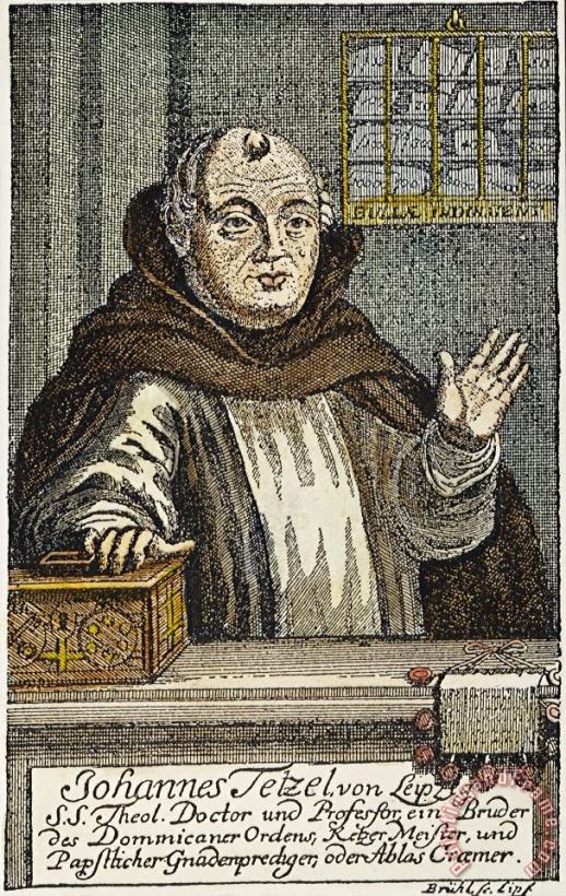 Others JOHANN TETZEL (c1465-1519) Art Print