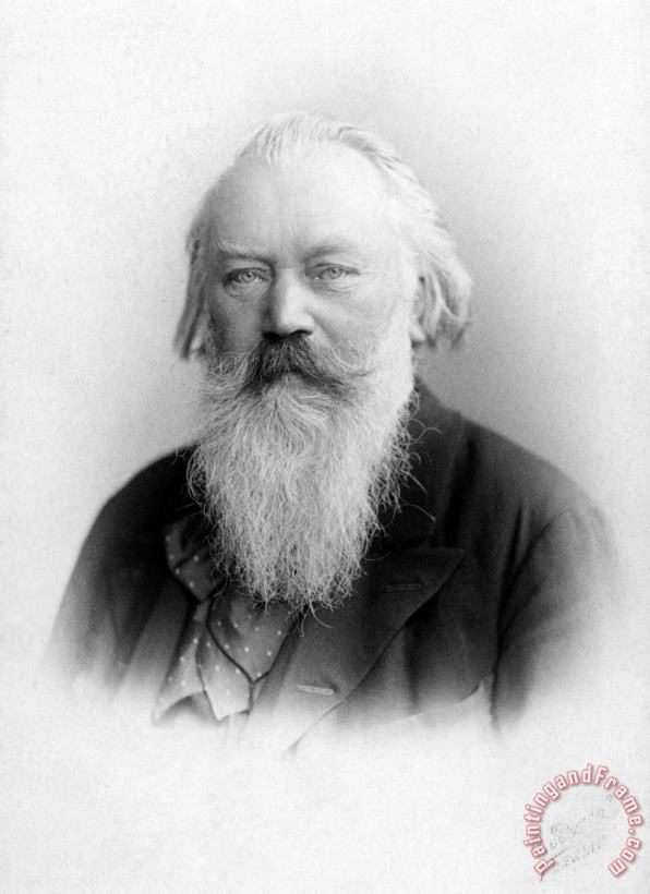 Johannes Brahms painting - Others Johannes Brahms Art Print