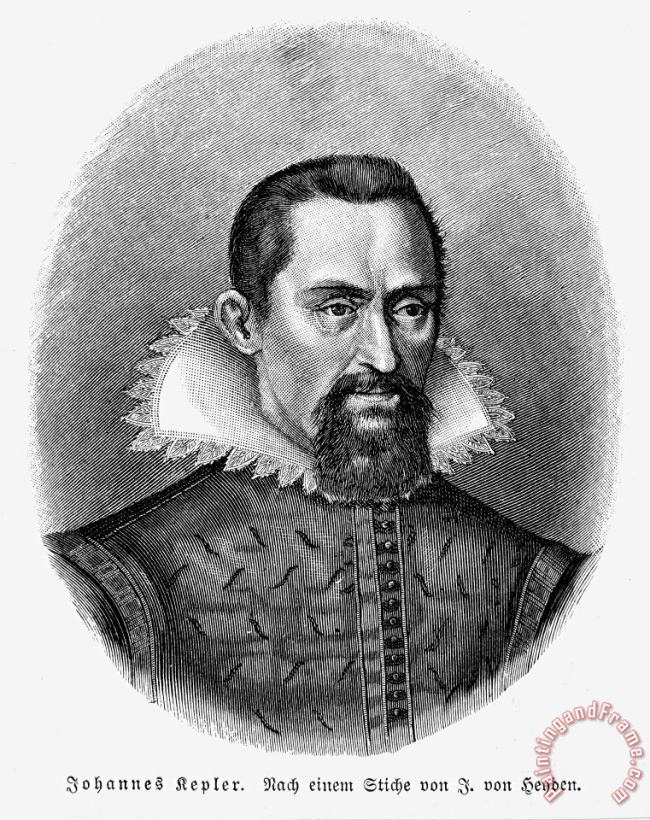 Others Johannes Kepler Art Painting