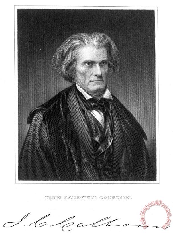 John C. Calhoun (1782-1850) painting - Others John C. Calhoun (1782-1850) Art Print