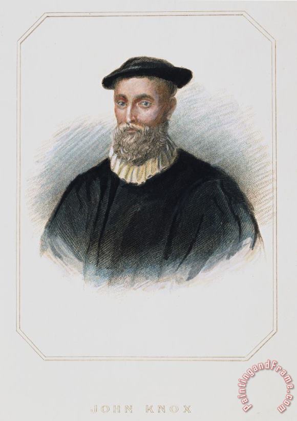 Others John Knox (1513-1572) Art Painting