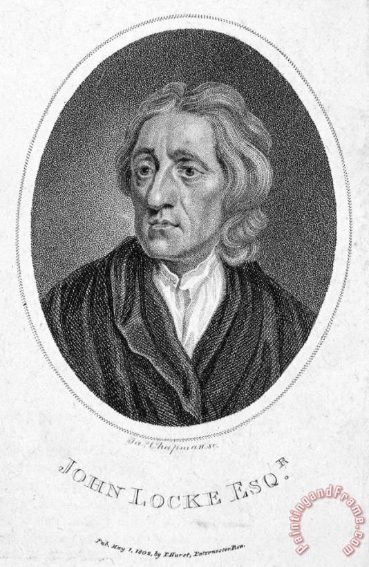 John Locke (1632-1704) painting - Others John Locke (1632-1704) Art Print