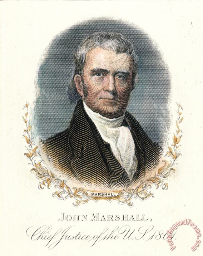 Others John Marshall (1755-1835) Art Painting